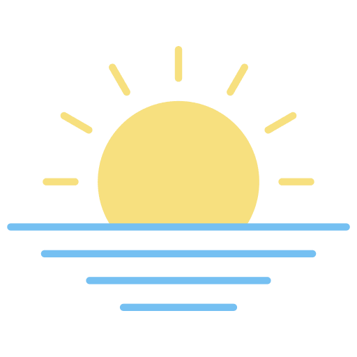 Sunset nature sunset weather icon Sunset nature sunset weather icon