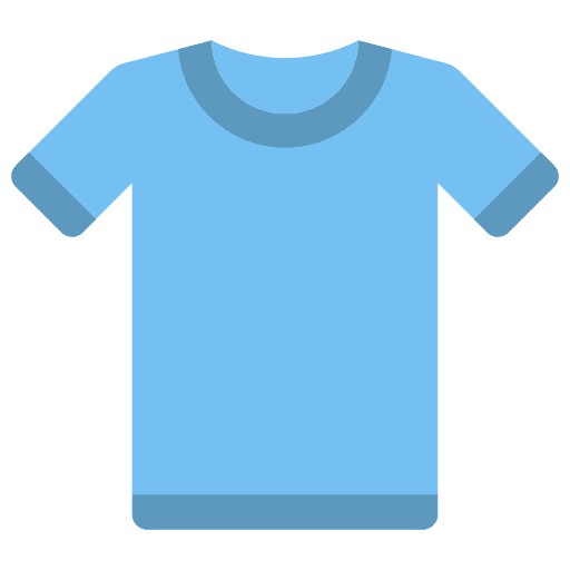 Tshirt short sleeves garment clothes icon Tshirt short sleeves garment clothes icon