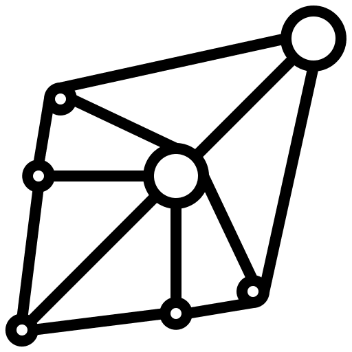 Network networking social network atom icon Network networking social network atom icon