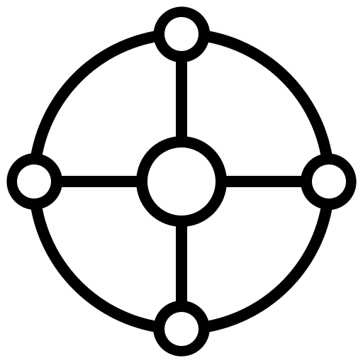 Network networking atom network icon Network networking atom network icon