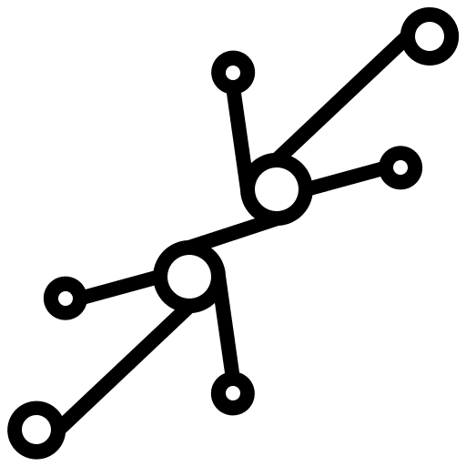 Network social network mapping network icon Network social network mapping network icon