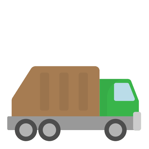 Garbage car recycling truck forestry recycling icon Garbage car recycling truck forestry recycling icon