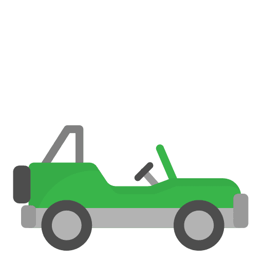 Safari car transportation automobile icon