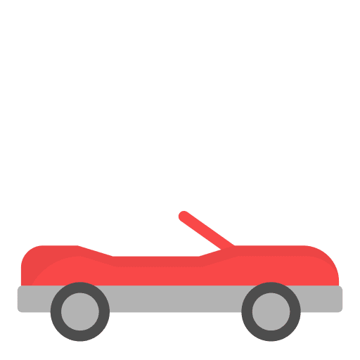 Convertible car transportation transport automobile icon Convertible car transportation transport automobile icon