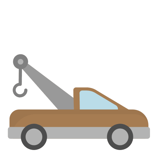 Tow truck automobile hook transportation icon Tow truck automobile hook transportation icon