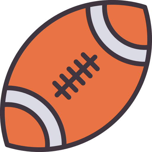 Rugby ball equipment sport team sport icon Rugby ball equipment sport team sport icon