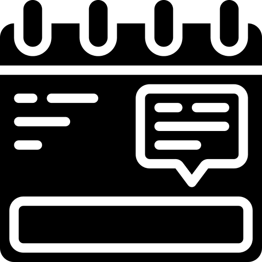 Calendar calendar organization document icon
