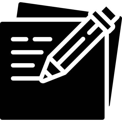 Planning education pencil note icon