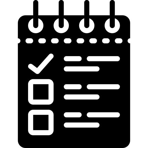 List check list clipboard files and folders icon