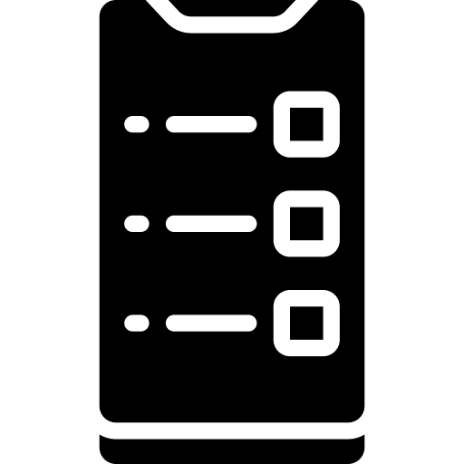 Smartphone mobile criteria ecommerce icon