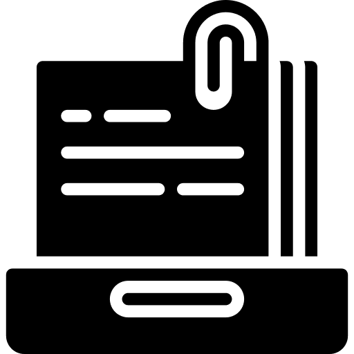 Tray notes notepad files and folders icon