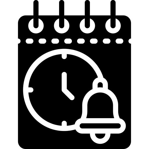 Notepad notification notepad schedule icon