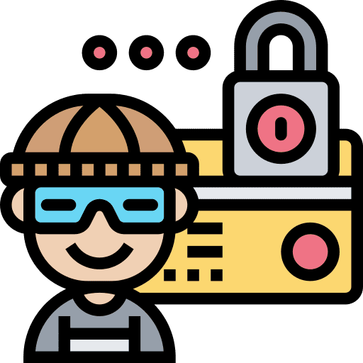 Crime data theft stealing data credit card icon Crime data theft stealing data credit card icon