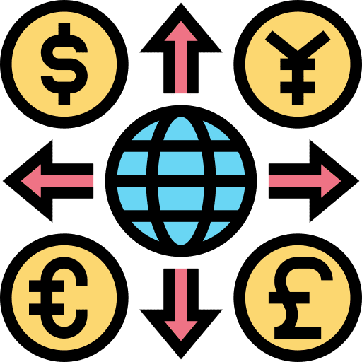Exchange rate yen exchange rate money icon Exchange rate yen exchange rate money icon
