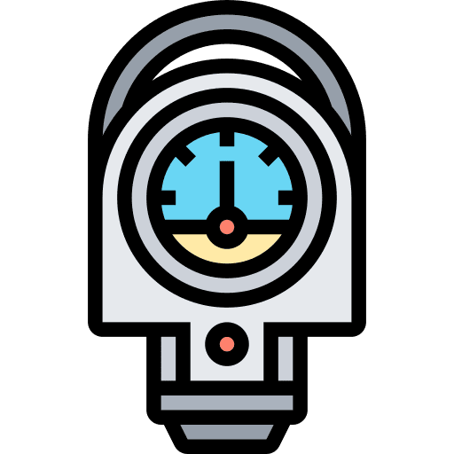 Gauge pipeline transportation manometer icon Gauge pipeline transportation manometer icon