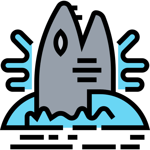 Shark fish sea life shark icon Shark fish sea life shark icon