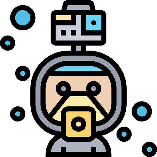 Diving mask scuba dive diving mask underwater icon Diving mask scuba dive diving mask underwater icon