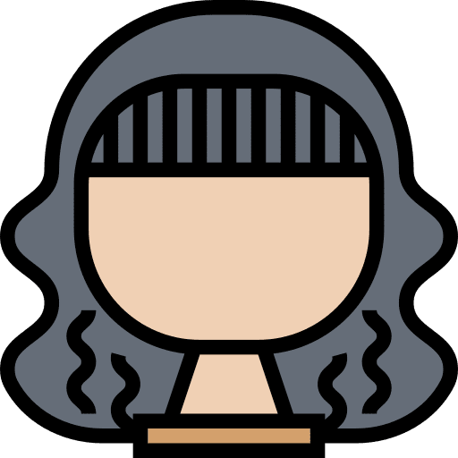 Wig beauty hairstyling wellness icon Wig beauty hairstyling wellness icon