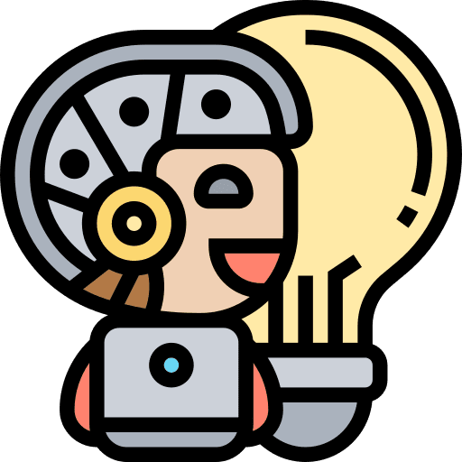 Computational computational intelligence digital icon