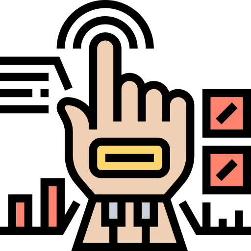 Decision user electronics thinking icon