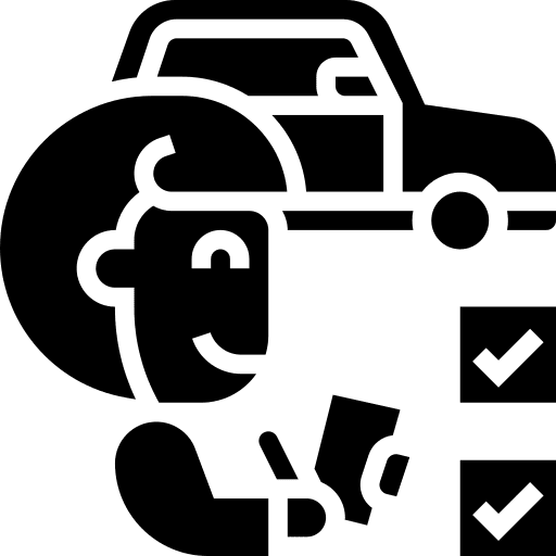 Car check car repair transportation car check icon
