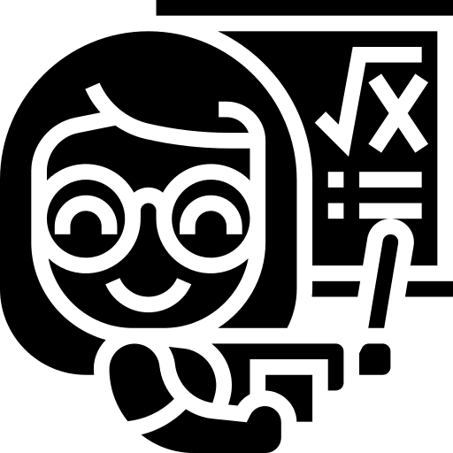 Teacher professions and jobs school user icon