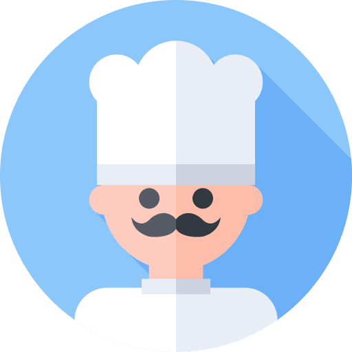 Chef man avatar professions and jobs icon