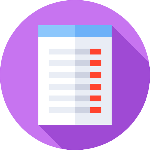 Order menu order paper icon