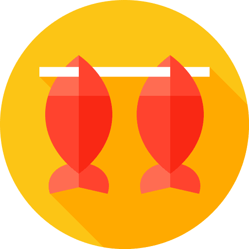 Smoked fish healthy food smoked fish diet icon