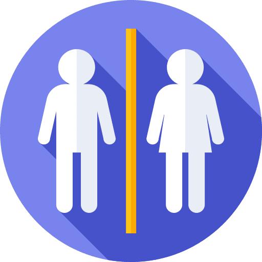 Wc toilet woman bathroom icon