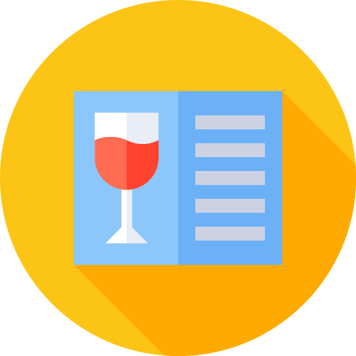 Menu wine glass menu food and restaurant icon Menu wine glass menu food and restaurant icon