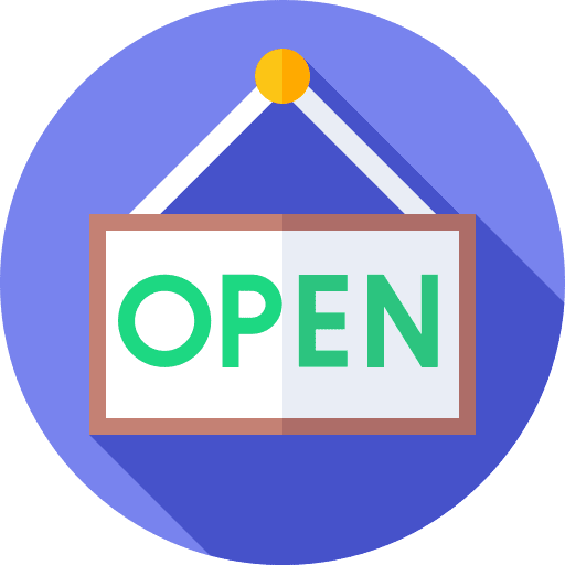 Open sign open store icon Open sign open store icon