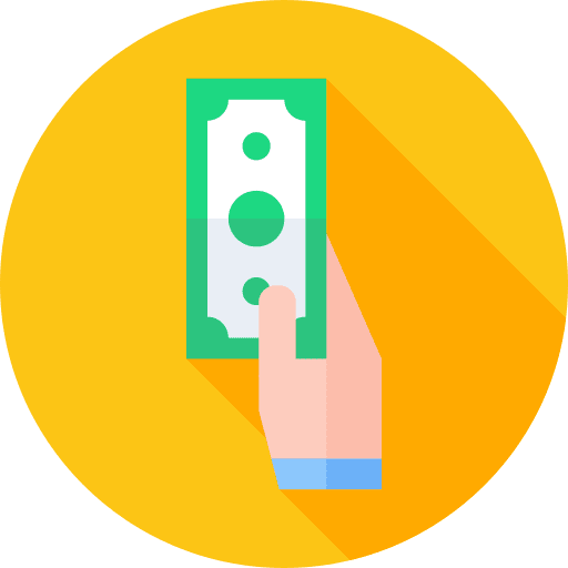 Pay payment method bank hand icon Pay payment method bank hand icon