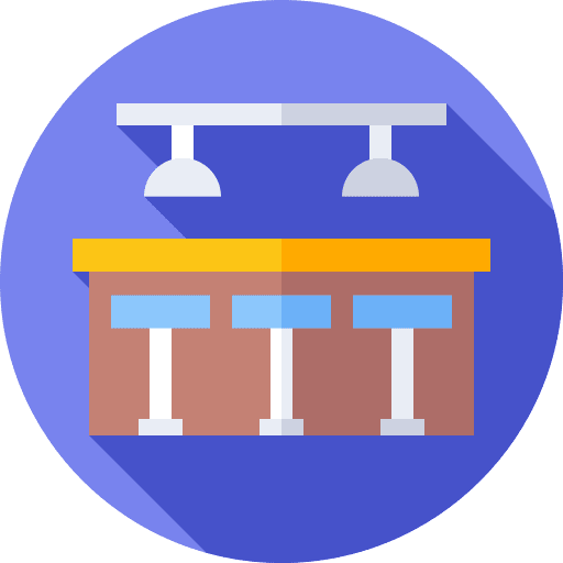 Bar bar pub stool icon Bar bar pub stool icon