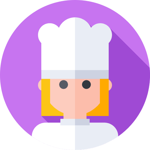 Chef woman chef cook icon Chef woman chef cook icon