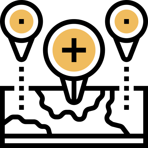 Map place map settings icon