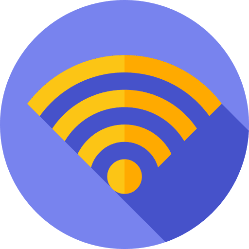 Wifi internet connection wireless icon Wifi internet connection wireless icon