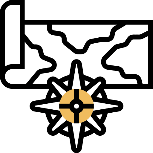 Compass orientation search direction icon Compass orientation search direction icon