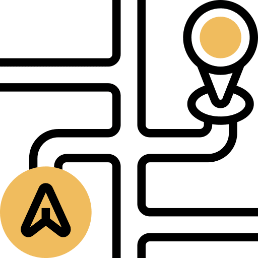 Navigation address placeholder position icon Navigation address placeholder position icon