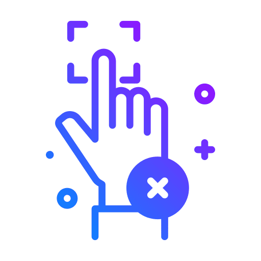 Dissaprove hands and gestures hand hand gesture icon