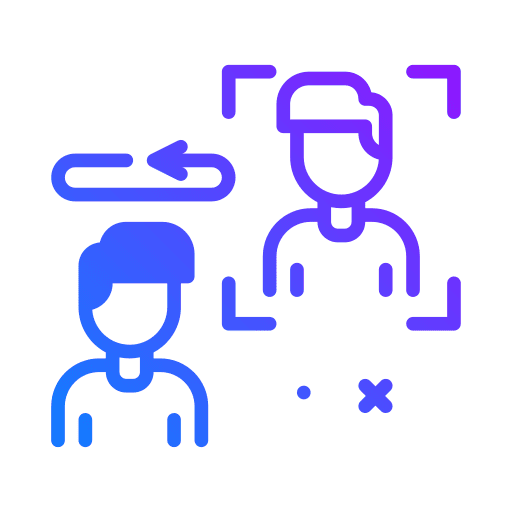 Face id face recognition identification user icon