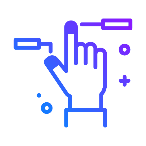 Fingerprints analyse security hand icon Fingerprints analyse security hand icon