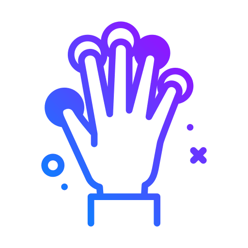 Hand fingers hand security icon Hand fingers hand security icon