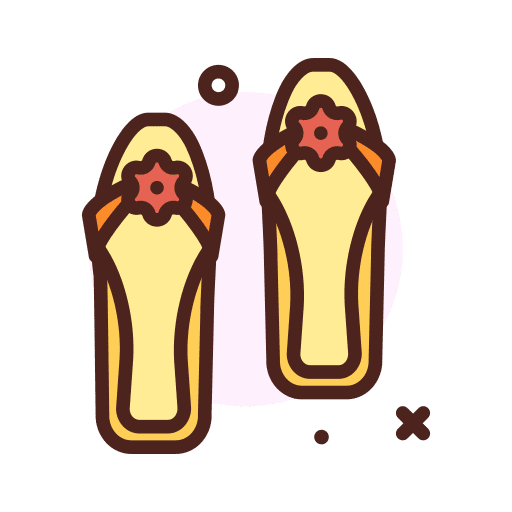 Sandals sandals shoes slippers icon