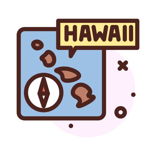 Map tree map beach icon Map tree map beach icon