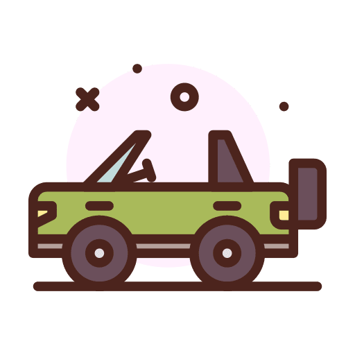 Safari transport suv jeep icon Safari transport suv jeep icon
