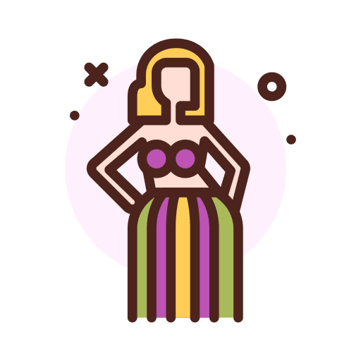 Dance people traditional woman icon Dance people traditional woman icon