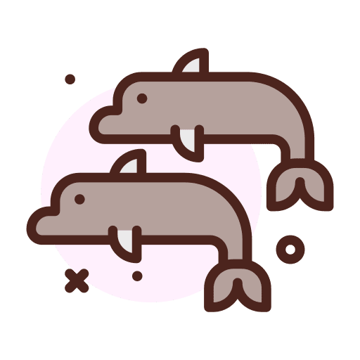 Dolphins aquatic animal kingdom dolphins icon Dolphins aquatic animal kingdom dolphins icon