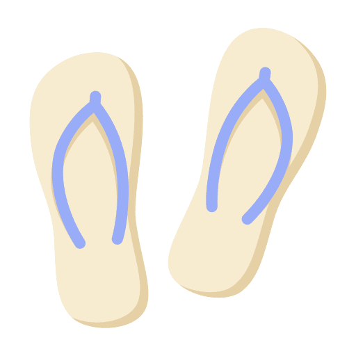 Flip flop flip flop slippers sandal icon