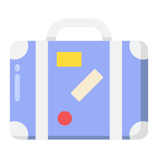 Suitcase travel luggage vacation icon Suitcase travel luggage vacation icon